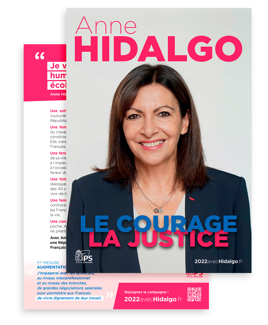 Le premier tract de campagne d'Anne Hidalgo pour la présidentielle de 2022