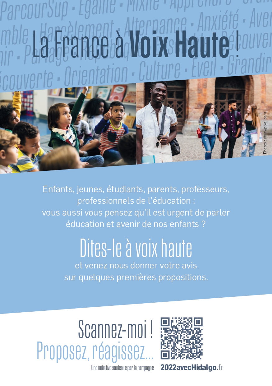 Tract La France à voix haute ! Recto