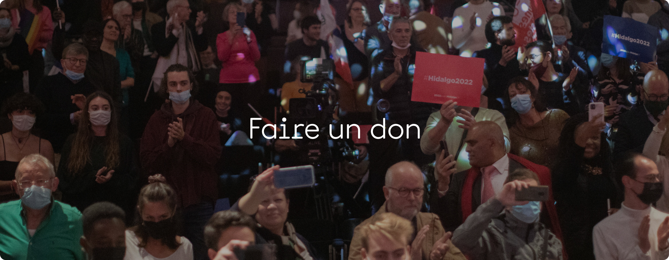 Faire un don pour soutenir la campagne d'Anne Hidalgo, candidate à l'élection présidentielle