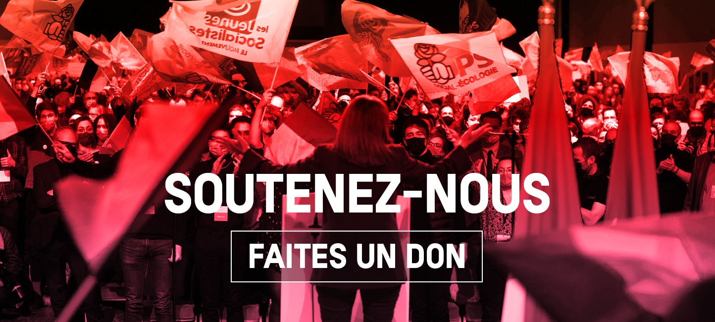 Faire un don pour soutenir la campagne d'Anne Hidalgo, candidate à l'élection présidentielle