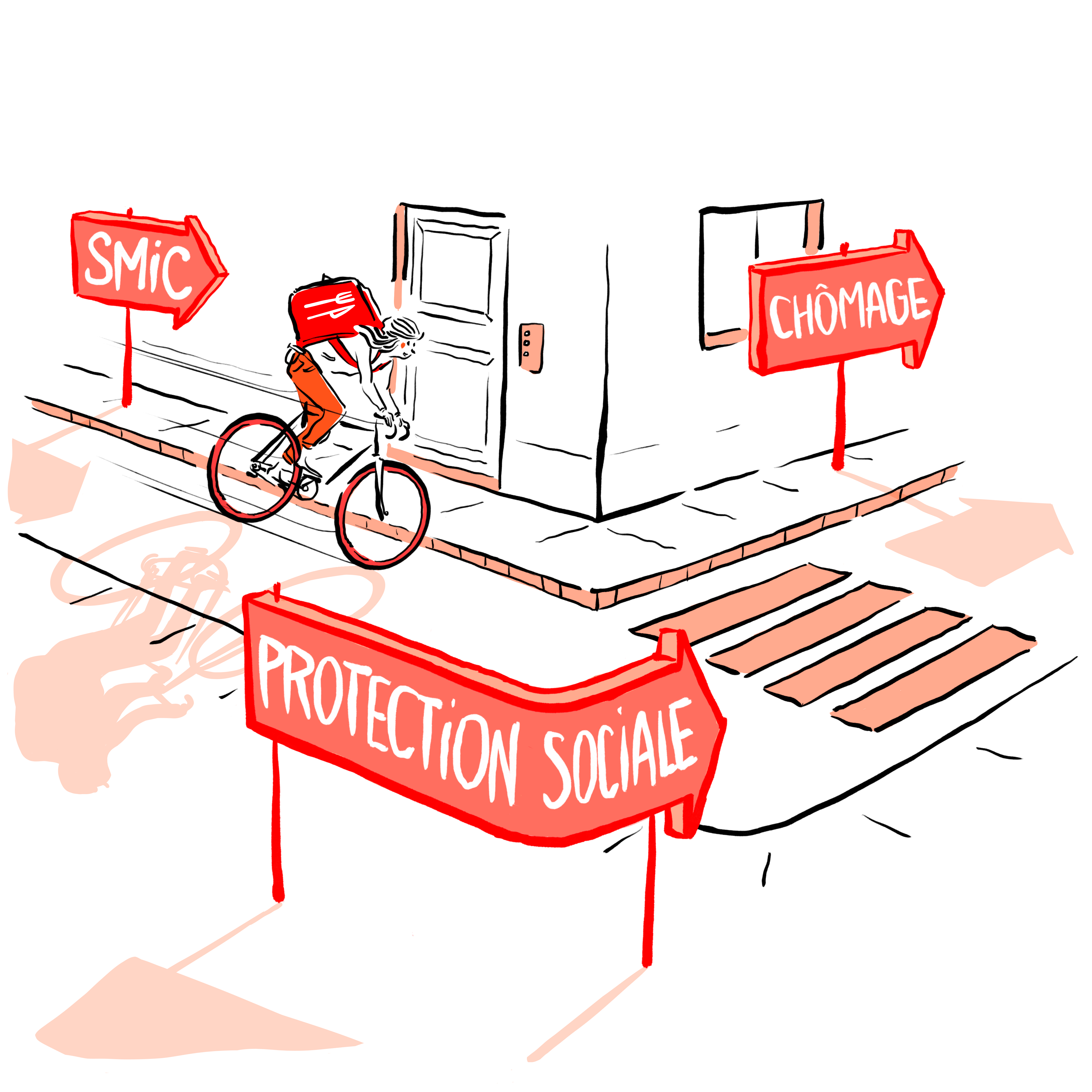 Donner aux travailleurs des plateformes numériques les droits des salariés